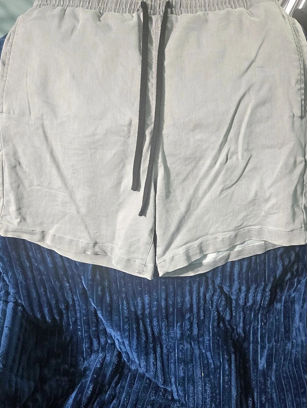 ANANKE Gray Drawstring Shorts Size XL